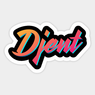 Djent Sticker